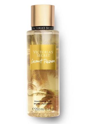Виктория сикрет парфюмированный мист/спрей для тела victoria's secret coconut passion