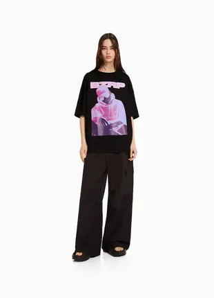 Футболка бершка bershka xs s m l2 фото