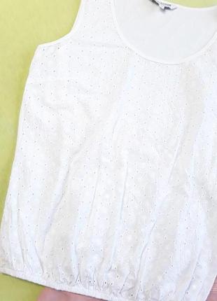 Красивая блузка с прошвой и пайетками от debenhams3 фото