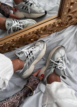 Женские кроссовки adidas wochenende New white/grey