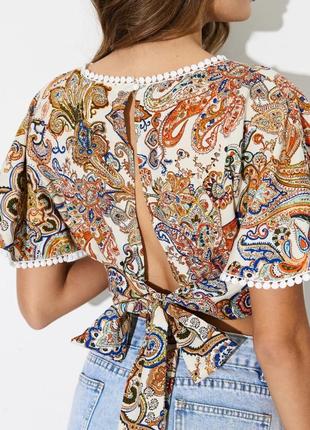 Топ кроп женский блузка женская блуза женская shein