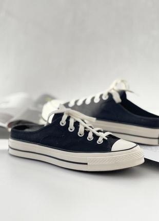 Кеди converse chuck 70 mule black3 фото