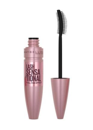 Туш для вій maybelline new york lash/cils sensational3 фото