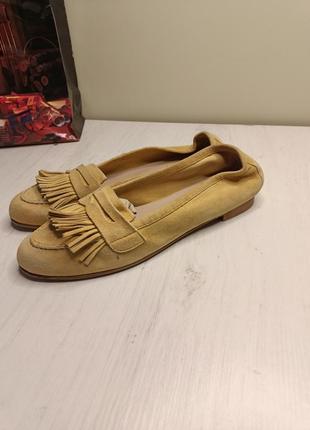 Балетки замшевые minelli