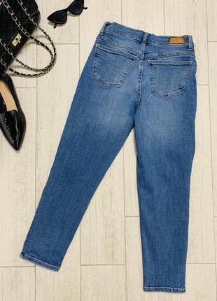 Брендовые женские укороченные стильные джинсы- mom от mango7 фото
