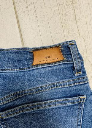 Брендові жіночі укорочені стильні джинси- mom від mango8 фото