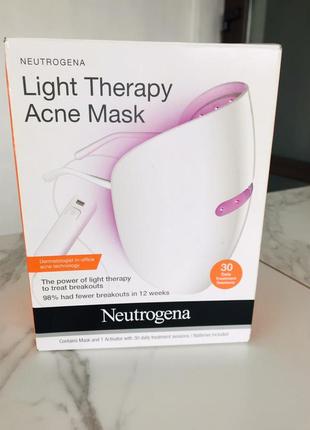 Светотерапия маска от прыщей - light therapy acne mask neutrogena