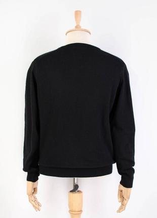 Мужской свитер джемпер черный2 фото