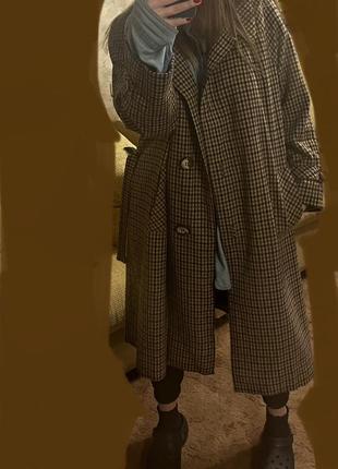 Пальто стиль винтаж zara mango h&amp;m3 фото
