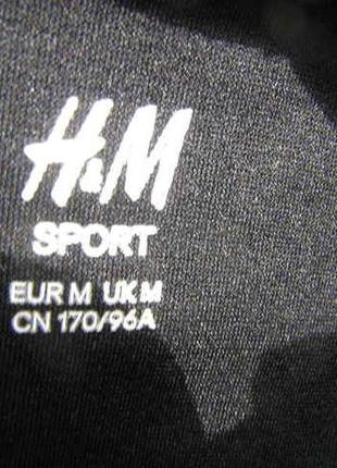 H&amp;m стильный спортивный топ бюстгальтер для тренировок m размер7 фото