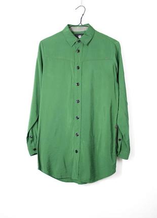 Зеленая натуральная легкая рубашка g-star raw