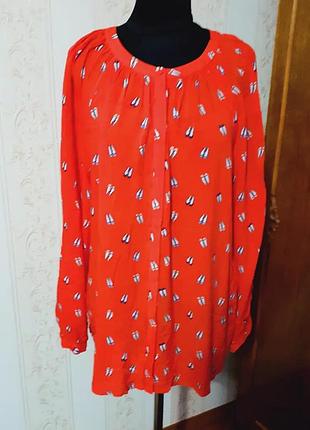 Блуза евр.16-20  наш р.50-52-54!