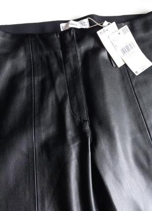 Кожаные брюки от mango3 фото