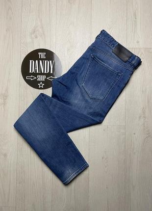 Мужские премиальные джинсы hugo boss, размер 34 (l)