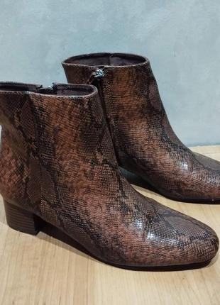 Ефектні ботильони в зміїний принт успішного польського бренду reserved