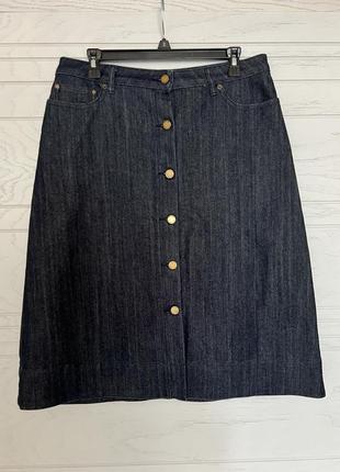 Джинсовая юбка michael kors в размере 10 оригинал2 фото