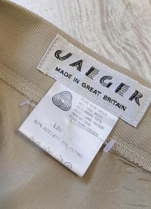 Длинная юбка jaeger макси шерсть люкс9 фото
