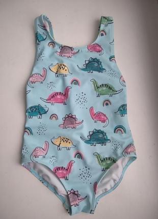 F&f купальник 4-5 лет 110 см динозавры