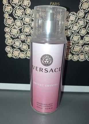 Versace bright crystal парфюмированный спрей для тела