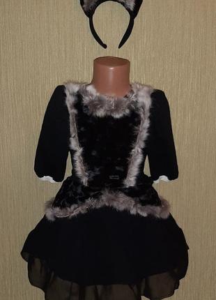 Карнавальный костюм кошечки на девочку 4 года