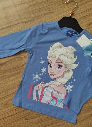 Детский реглан эльза р.104, 108, 128 дисней