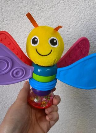 Погремушка ,прорізувач, бряскальце метелик2 фото