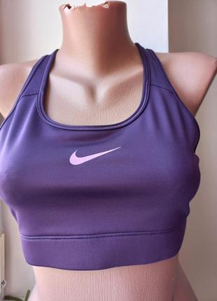 Nike pro dri-fit спортивний топ бюстгальтер для тренувань l розмір  новий5 фото