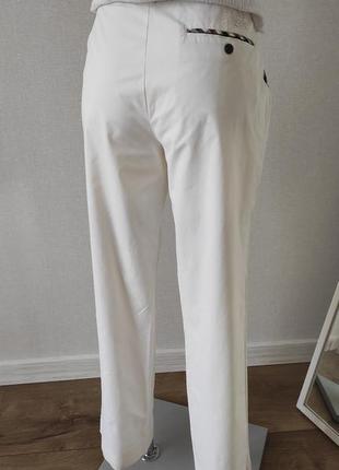 Белые брюки женские премиальный бренд8 фото