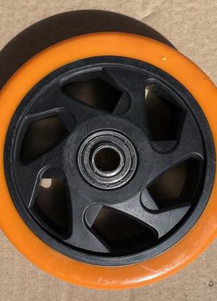 Поворотне поліуретанове колесо pvc 125 мм.5 фото