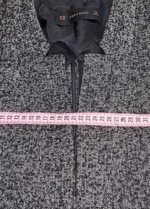 Женский жакет пиджак zara размер xs7 фото