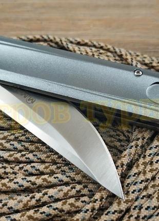 Нож складной boker magnum aluminium  440a на подшипнике клипса4 фото