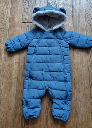 Mango деми комбинезон утепленный рост 74(6-9 мес.)