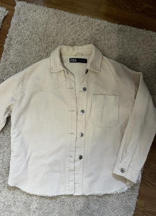 Рубашка оверсайз zara , розмір xs