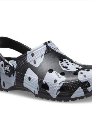 Crocs classic dice clog4 фото