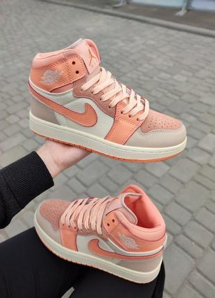 Кросівки nike air jordan1 фото