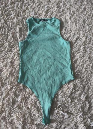 Яскраве боді в рубчик