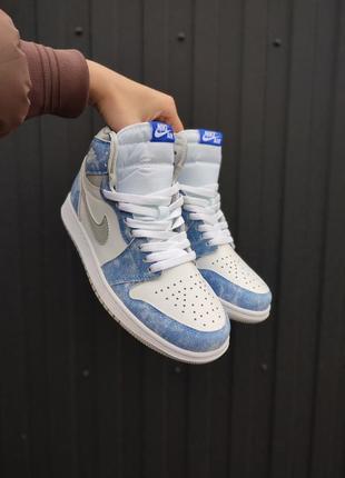 Кросівки nike air jordan1 фото