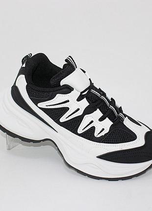 Кроссовки 112068 эко-кожа/текстиль