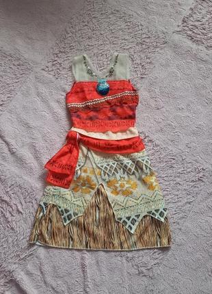 Сукня  моани,ваяна,моана,гавайська сукня. карнавальна сукня моани