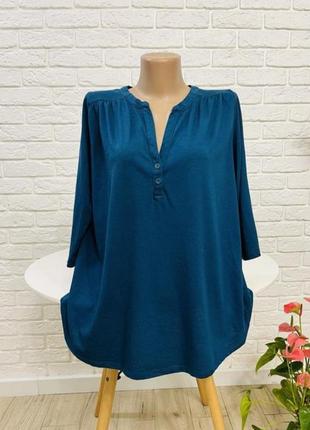 Красивенная блузка блуза  р 54(20)