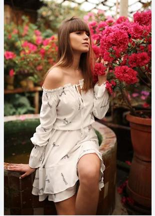 Сукня з авторським принтом.