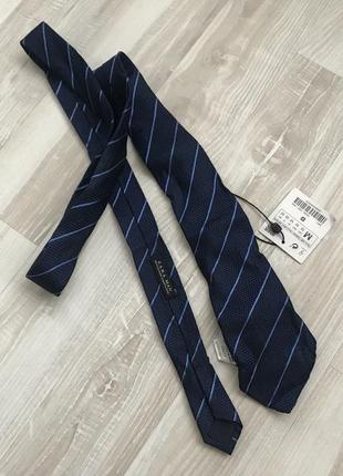 Шелковый мужской галстук zara.1 фото