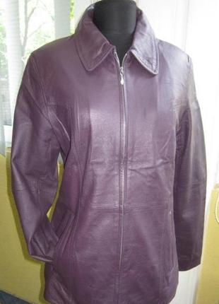 Качественная  женская кожаная  куртка  in puncto (6071)