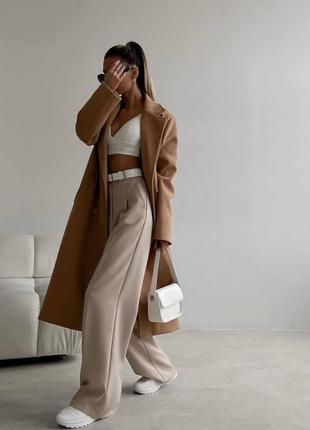 Брюки палаццо женские