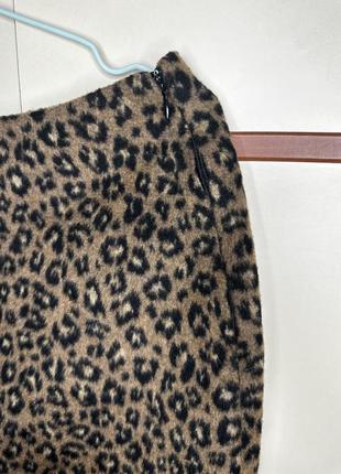 Юбка в леопардовый/анималистичный принт2 фото
