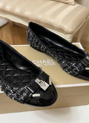 Балетки лофери туфлі michael kors1 фото