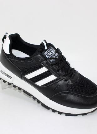 Кроссовки 112108 эко-кожа/нейлоновая сетка