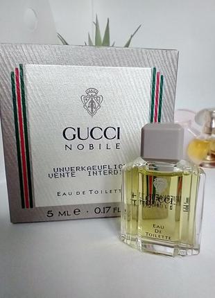 Gucci nobile gucci вінтажна мініатюра 5 мл