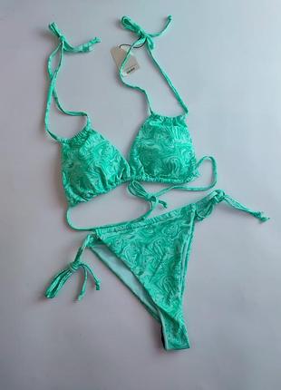 Раздельный купальник в стиле plt cropp l, xl, 40, 42, 48, 50