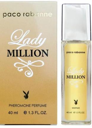 Парфюмированная женская вода с феромонами paco rabanne
"lady million"1 фото